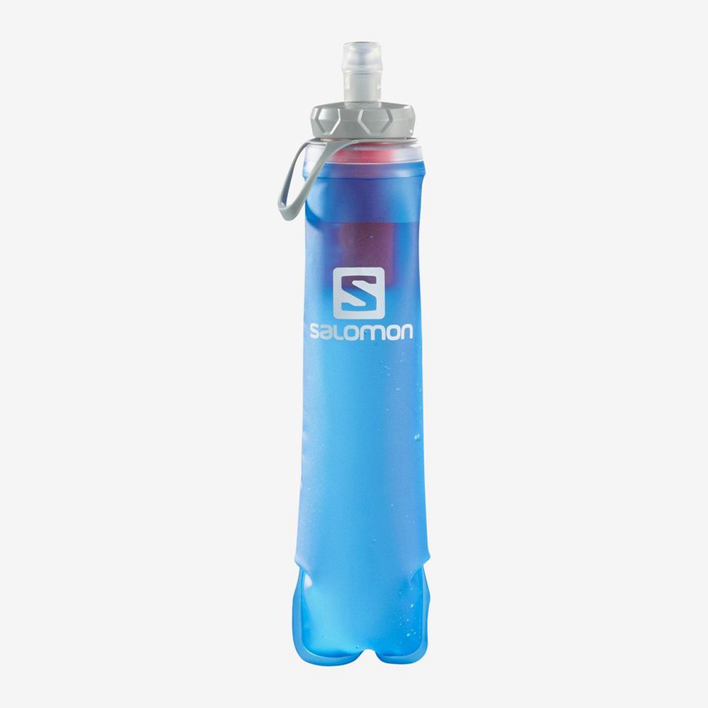 Salomon Singapore Mens Trail Running Packs - SOFT FLASK 500ML/17OZ XA Blue | 16985-TUXS